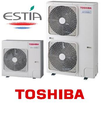 Toshiba Estia Split Wärmepumpe 8 kW A+ 230 V Heizen+Kühlen BaFa förderbar